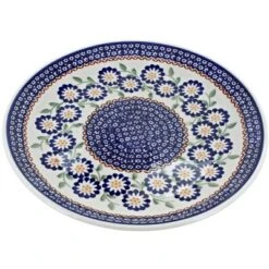 Blue Rose Polish Pottery T134 Manufaktura Lunch Plate -Blue Rose Pottery Store GUEST 00acac32 cd88 4b03 92c9 3124121afbe8