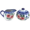 Blue Rose Polish Pottery 9B-16B WR Unikat Cream & Sugar Set -Blue Rose Pottery Store GUEST 0121761e 7e36 4f00 b305 303a633d2bc0