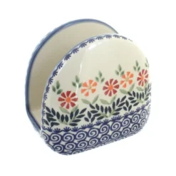 Blue Rose Polish Pottery S130 Manufaktura Napkin Holder -Blue Rose Pottery Store GUEST 012cc89f 6a36 48aa 9df8 74a8bb9ee100