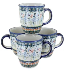 Blue Rose Polish Pottery K081 Manufaktura Mug Set -Blue Rose Pottery Store GUEST 02302760 6c95 475d bf06 ecd59fc1269e