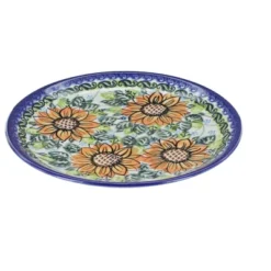Blue Rose Polish Pottery Vena Dessert Plate 36 Blue Rose Polish Pottery Vena Dessert Plate -Blue Rose Pottery Store GUEST 034b7bd9 0a6b 47fa 92c7 f0a786cda14b