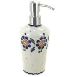 Blue Rose Polish Pottery B009 Manufaktura Soap Dispenser -Blue Rose Pottery Store GUEST 0414f60a 477b 44e0 9d02 3800c8694eef