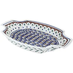 Blue Rose Polish Pottery 1208 Zaklady Large Serving Tray -Blue Rose Pottery Store GUEST 0488320b 20fc 42f0 8e56 27aa2d95c151