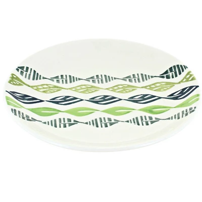 Blue Rose Polish Pottery Zaklady Dessert Plate 8 Blue Rose Polish Pottery Zaklady Dessert Plate - Image 6