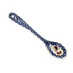 Blue Rose Polish Pottery 64 Vena Sugar Spoon -Blue Rose Pottery Store GUEST 0694f976 1913 407c 87ca ce579dc5df65