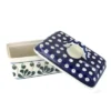 Blue Rose Polish Pottery 10 Ceramika Butter Tub -Blue Rose Pottery Store GUEST 07d5b4a9 0577 463b a9fb 426a4987ecee