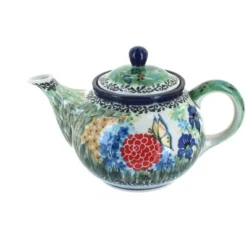 Blue Rose Polish Pottery 264 Ceramika Artystyczna Small Teapot -Blue Rose Pottery Store GUEST 087f2dbb a100 4f21 a0d7 0c1fe3e7f8b1