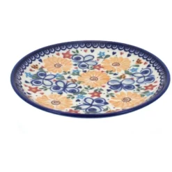 Blue Rose Polish Pottery Vena Dessert Plate 24 Blue Rose Polish Pottery Vena Dessert Plate -Blue Rose Pottery Store GUEST 090fac6b 5066 42f1 b7b7 ef57ed139909