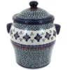 Blue Rose Polish Pottery 1100 Zaklady Large Canister 2 Blue Rose Polish Pottery 1100 Zaklady Large Canister -Blue Rose Pottery Store GUEST 095284a1 f5d0 4ecf 93c4 4a7b48fea0a2