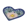 Blue Rose Polish Pottery 392 Vena Heart Dish -Blue Rose Pottery Store GUEST 09549209 fcb6 4e5b a758 89069c35b623