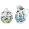 Blue Rose Polish Pottery 1583 Vena Cream & Sugar Set -Blue Rose Pottery Store GUEST 0a00f526 19fc 4dd8 8b1b 91a6b565b01d