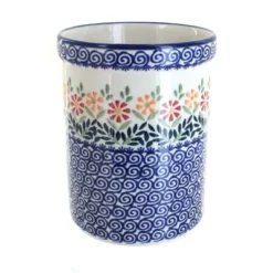 Blue Rose Polish Pottery P082 Manufaktura Utensil Jar -Blue Rose Pottery Store GUEST 0a1ba08d bfc5 4349 ac69 54dfbdb37b08