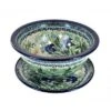 Blue Rose Polish Pottery 470 Ceramika Artystyczna Berry Bowl