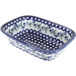 Blue Rose Polish Pottery 174 Zaklady Loaf Baker -Blue Rose Pottery Store GUEST 0b80a28b 8723 4cb0 bb85 a8e26d6e48f4