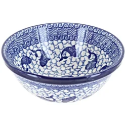 Blue Rose Polish Pottery Ceramika Artystyczna Cereal Bowl -Blue Rose Pottery Store GUEST 0b8205bd 9a2d 4a72 9848 ce481bb5add7