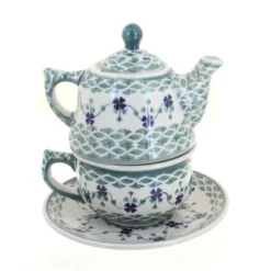 Blue Rose Polish Pottery C027 Manufaktura Tea For One -Blue Rose Pottery Store GUEST 0be54301 66da 4f17 95ab e041467e6cef
