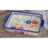 Blue Rose Polish Pottery 148 Vena Baker With Handles -Blue Rose Pottery Store GUEST 0dd36750 f19d 40dd 8e10 ba2cb014c279