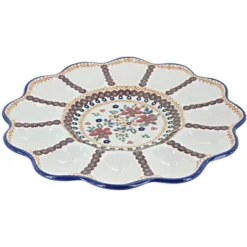 Blue Rose Polish Pottery T140 Manufaktura Egg Plate -Blue Rose Pottery Store GUEST 0eb2cc54 f243 42f7 a760 6dc93224fdf9