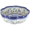 Blue Rose Polish Pottery 70 Vena Large Scallop Bowl -Blue Rose Pottery Store GUEST 116e35d9 c119 4d55 b86e 2f400ca35cf6