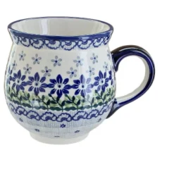 Blue Rose Polish Pottery K068 Manufaktura Large Bubble Mug -Blue Rose Pottery Store GUEST 11b0b40e 379e 4910 81fb 603cb26bac1d