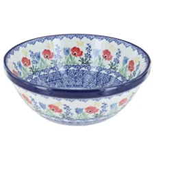 Blue Rose Polish Pottery Ceramika Artystyczna Cereal Bowl -Blue Rose Pottery Store GUEST 12271e72 cf0f 4afe 81d3 45d3d3f66fd9