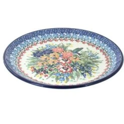 Blue Rose Polish Pottery Ceramika Artystyczna Dessert Plate -Blue Rose Pottery Store GUEST 1384ba42 a5ab 4272 8dae c18a8d431218