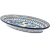 Blue Rose Polish Pottery 1103 Zaklady Small Oval Platter -Blue Rose Pottery Store GUEST 139b790f be9f 4337 b1a9 4ea9aab8286d