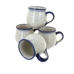 Blue Rose Polish Pottery K090-4 Manufaktura Bubble Mug Set -Blue Rose Pottery Store GUEST 141c143b 2163 4d4a 876b 3a9de4e6da9c