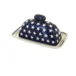 Blue Rose Polish Pottery 1377 Zaklady Butter Dish -Blue Rose Pottery Store GUEST 1576d4c5 95fc 4e72 a636 b33efae0f2f2