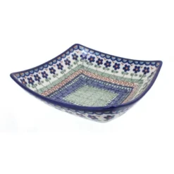 Blue Rose Polish Pottery 161 Vena Square Serving Dish -Blue Rose Pottery Store GUEST 16c648ea 1d4a 486f a1c5 5a08689d9ac4