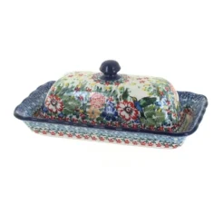 Blue Rose Polish Pottery A65 Ceramika Artystyczna Butter Dish 16 Blue Rose Polish Pottery A65 Ceramika Artystyczna Butter Dish -Blue Rose Pottery Store GUEST 16fa563a 3265 48b2 94ca 3e6f658799b7