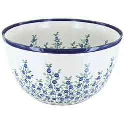 Blue Rose Polish Pottery 986 Zaklady Large Mixing Bowl -Blue Rose Pottery Store GUEST 1706a0fa 48a1 4296 bc3d 5af5591154cc