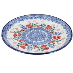 Blue Rose Polish Pottery Ceramika Artystyczna Dessert Plate -Blue Rose Pottery Store GUEST 17f5a88f bd06 4f64 b114 db88a0f70bc3
