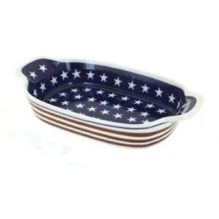 Blue Rose Polish Pottery 1281 Zaklady Rectangular Serving Dish -Blue Rose Pottery Store GUEST 1887cac0 0549 47df b1d2 70ddda49d094