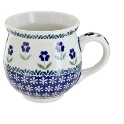 Blue Rose Polish Pottery K068 Manufaktura Large Bubble Mug -Blue Rose Pottery Store GUEST 1934c8fa 91a4 4aca ba1b 3809364f928d