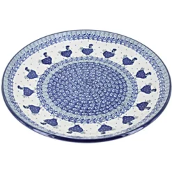 Blue Rose Polish Pottery Ceramika Artystyczna Dinner Plate -Blue Rose Pottery Store GUEST 1a92e337 7429 45ba bcef e0d8c8ce9164