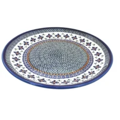 Blue Rose Polish Pottery 1378 Zaklady Large Round Serving Platter -Blue Rose Pottery Store GUEST 1aa1c6dc d31f 48fb aa3b 8699efa538bf