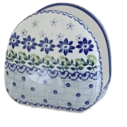 Blue Rose Polish Pottery S130 Manufaktura Napkin Holder -Blue Rose Pottery Store GUEST 1b6e68e8 f481 45f4 a7c9 f44f08593cf8