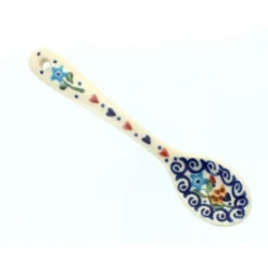Blue Rose Polish Pottery 64 Vena Sugar Spoon