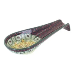 Blue Rose Polish Pottery P007 Manufaktura Large Spoon Rest -Blue Rose Pottery Store GUEST 1d70c5ac b0dd 46f0 bafa 2a5e6018bfdf