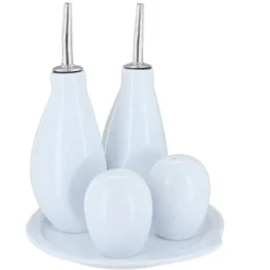 Blue Rose Polish Pottery 136 Chodzieska Miko Oil & Vinegar Set -Blue Rose Pottery Store GUEST 1da1f1ac deb2 4570 840f dcced16f12c0