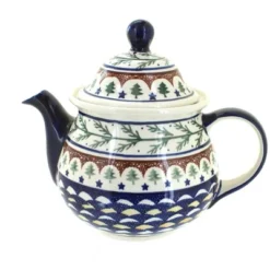 Blue Rose Polish Pottery 943 Zaklady Large Teapot -Blue Rose Pottery Store GUEST 1e4a0b64 9585 4c1c a42d d0e9092fa6b8