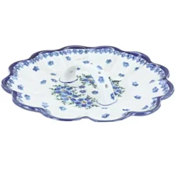 Blue Rose Polish Pottery 1559 Zaklady Egg Plate -Blue Rose Pottery Store GUEST 2005dcc9 8809 4ac1 af37 7ed7eb4ef7e4