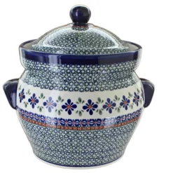 Blue Rose Polish Pottery 1127 Zaklady Large Container 20 Blue Rose Polish Pottery 1127 Zaklady Large Container -Blue Rose Pottery Store GUEST 20117753 b3fb 489a bb74 35816008817f