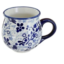 Blue Rose Polish Pottery K090 Manufaktura Bubble Mug -Blue Rose Pottery Store GUEST 206e2279 f146 4618 9d34 4e023f2dead5