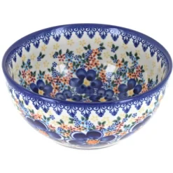 Blue Rose Polish Pottery Vena Cereal Bowl -Blue Rose Pottery Store GUEST 20754b42 9655 41b8 9a0f b2ffc246b74a