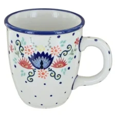 Blue Rose Polish Pottery Manufaktura Coffee Mug -Blue Rose Pottery Store GUEST 20ee6d19 16f1 4c9b b37a b11f83e84f36