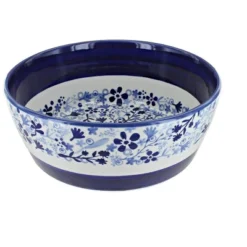 Blue Rose Polish Pottery M193 Manufaktura Serving Bowl -Blue Rose Pottery Store GUEST 222cc1e8 6a94 4cb2 b352 8d3ab924df0d