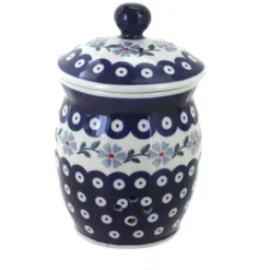 Blue Rose Polish Pottery P078 Manufaktura Garlic Keeper -Blue Rose Pottery Store GUEST 22d4127c e061 46a1 8931 dd478f6f79f5
