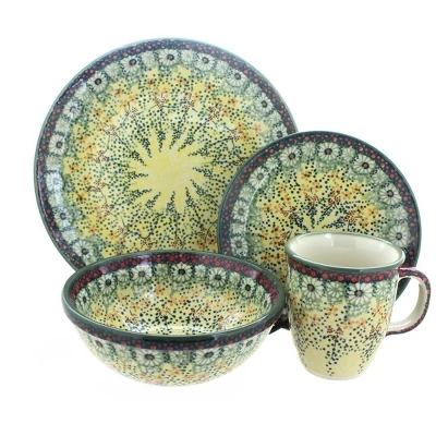 Blue Rose Polish Pottery Manufaktura Dinnerware (4PC) 20 Blue Rose Polish Pottery Manufaktura Dinnerware (4PC) - Image 18